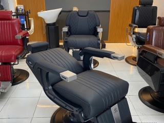 BA-13 Pro gác chân một tầng: tư thế ngồi và thao tác barber