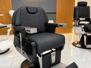 Ghế cắt tóc nam BA-09: chọn đúng cấu hình từ xưởng cho barbershop