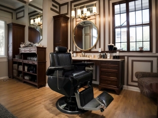 Ghế BA-14 Pro trong barbershop: bố trí và thao tác