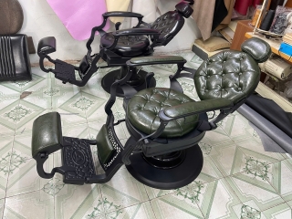 Ghế barber BA-19: chi tiết cổ điển và cách bố trí