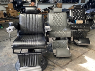 Sản xuất nhiều ghế barber: giữ đồng bộ giữa các trạm