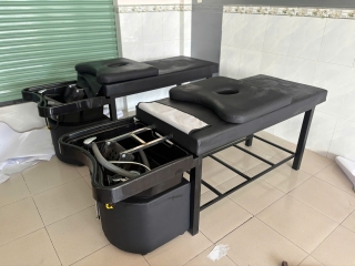 Giường gội 2 trong 1 qua ảnh khách hàng