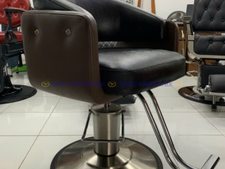 Xưởng sản xuất ghế cắt tóc nữ: từ khung cơ khí đến nệm bọc