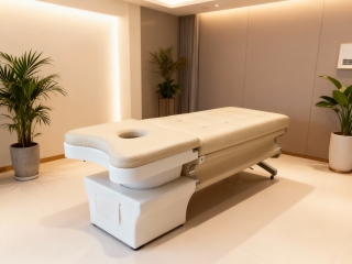 Giường BB-09 cho spa: đo khu dịch vụ trước khi chọn