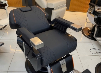 Kích thước ghế barber BA-09: lọt lòng 53 cm, dáng ngồi rộng
