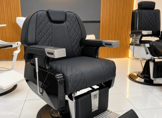 Ghế cắt tóc nam BA-09: chọn đúng cấu hình từ xưởng cho barbershop