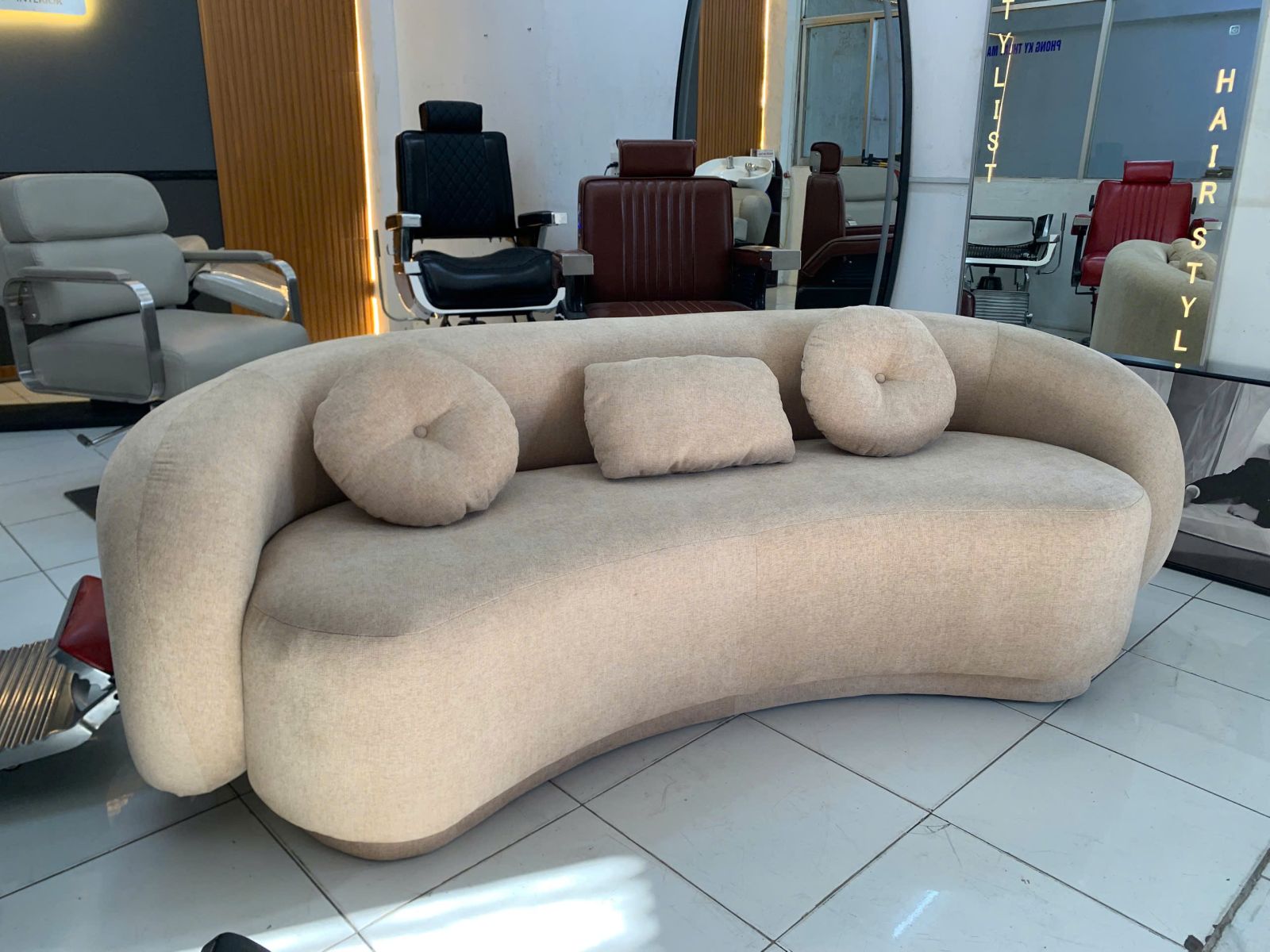 Sofa SNB cho khu chờ salon: chọn theo mặt bằng - hình 3