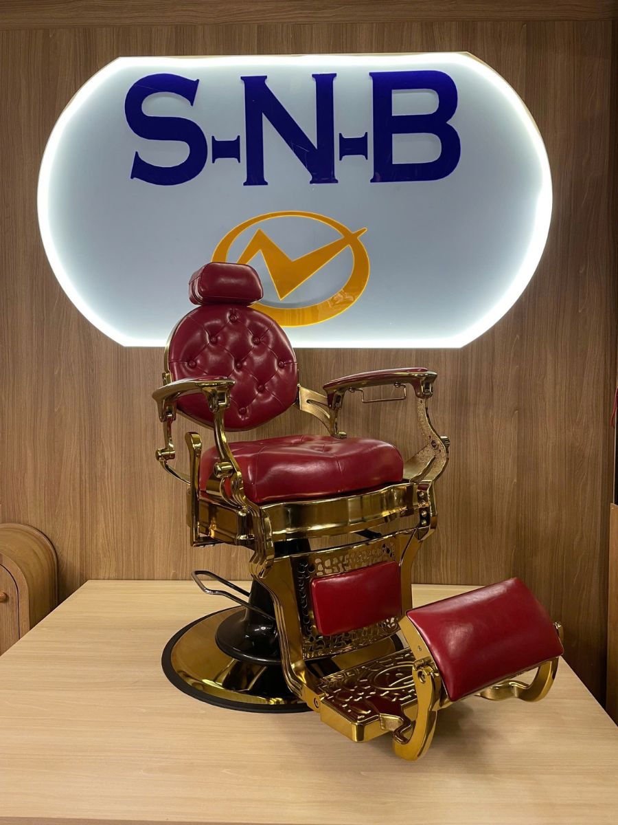Bố trí hai ghế cắt tóc nam trong barbershop - hình 2