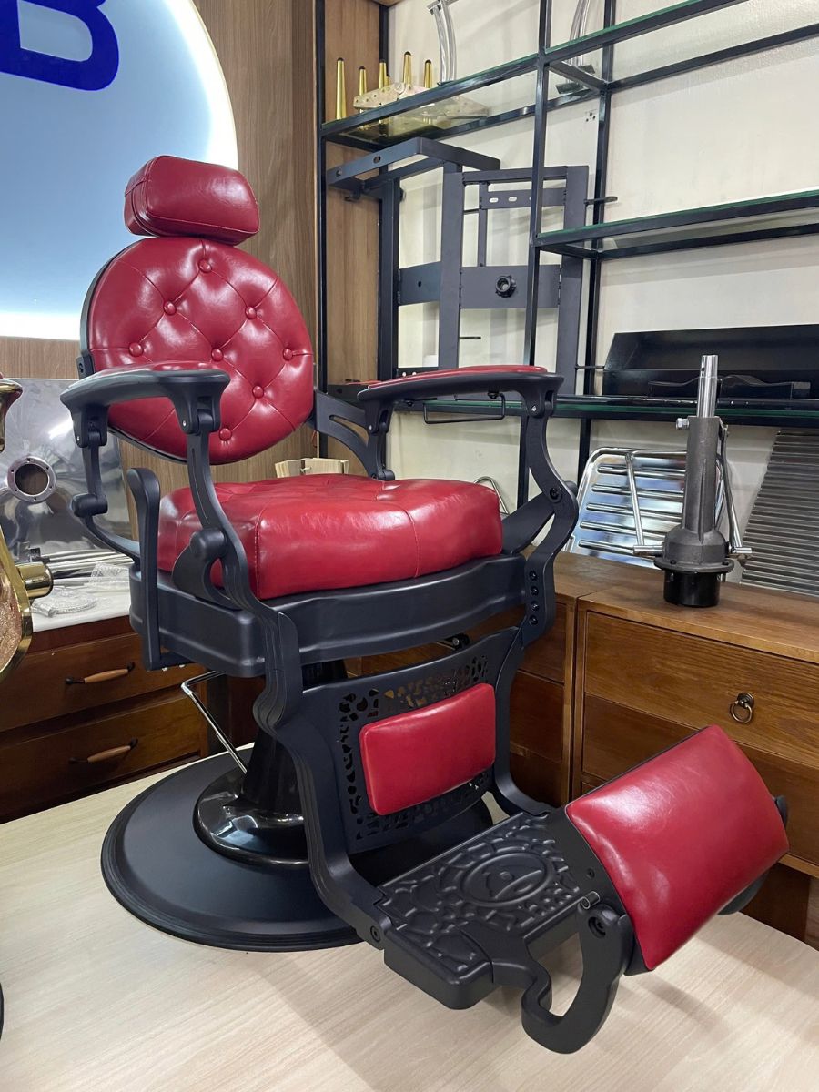 Bố trí hai ghế cắt tóc nam trong barbershop - hình 1