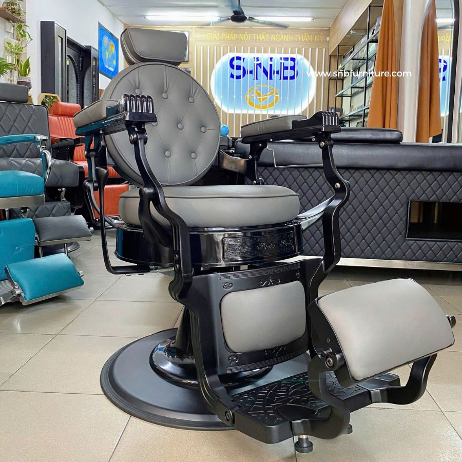 Ghế cắt tóc phong cách cổ điển cho salon - hình 1
