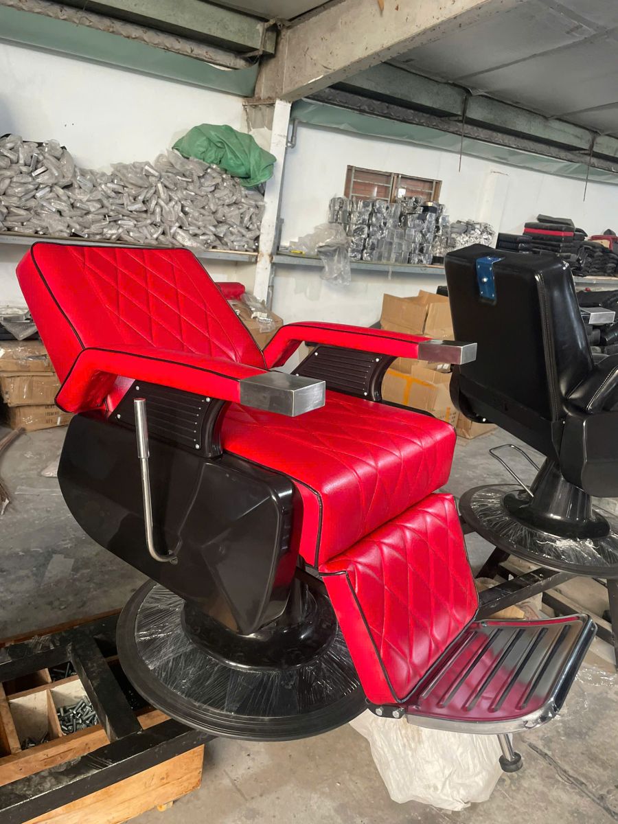 Ghế barber BA-07A tại xưởng: phân biệt với BA-07 - hình 1