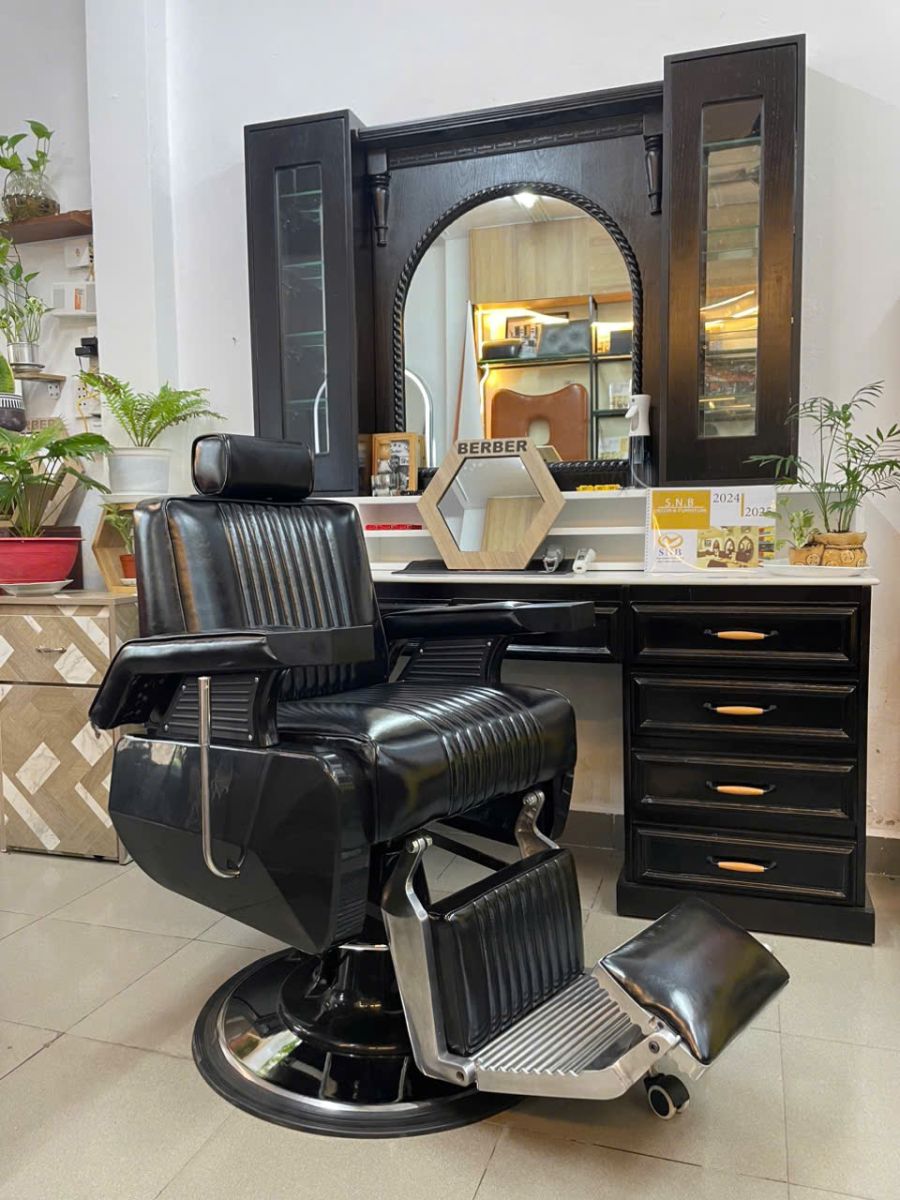 Ghế barber BA-14 Pro: kiểm tra công năng tại tiệm - hình 1