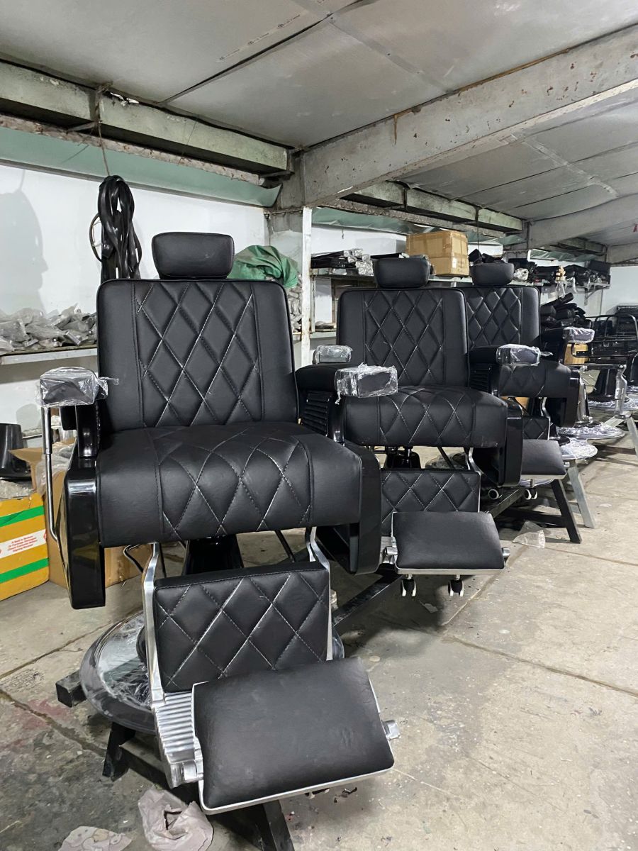 Ghế barber BA-07 cho salon nam: chọn theo khoảng ngả - hình 1