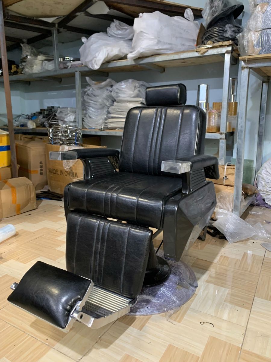 Ghế cắt tóc nam SNB: trải nghiệm ngồi và thao tác barber - hình 3