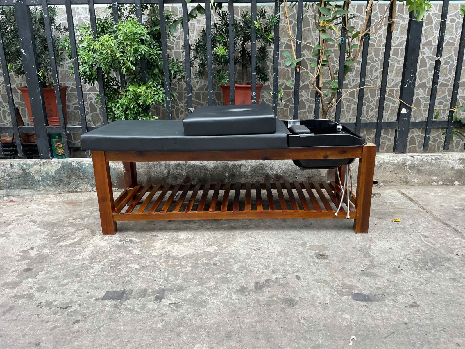 Giường gội SB-05: kiểm phom và điểm đỡ cổ - hình 2