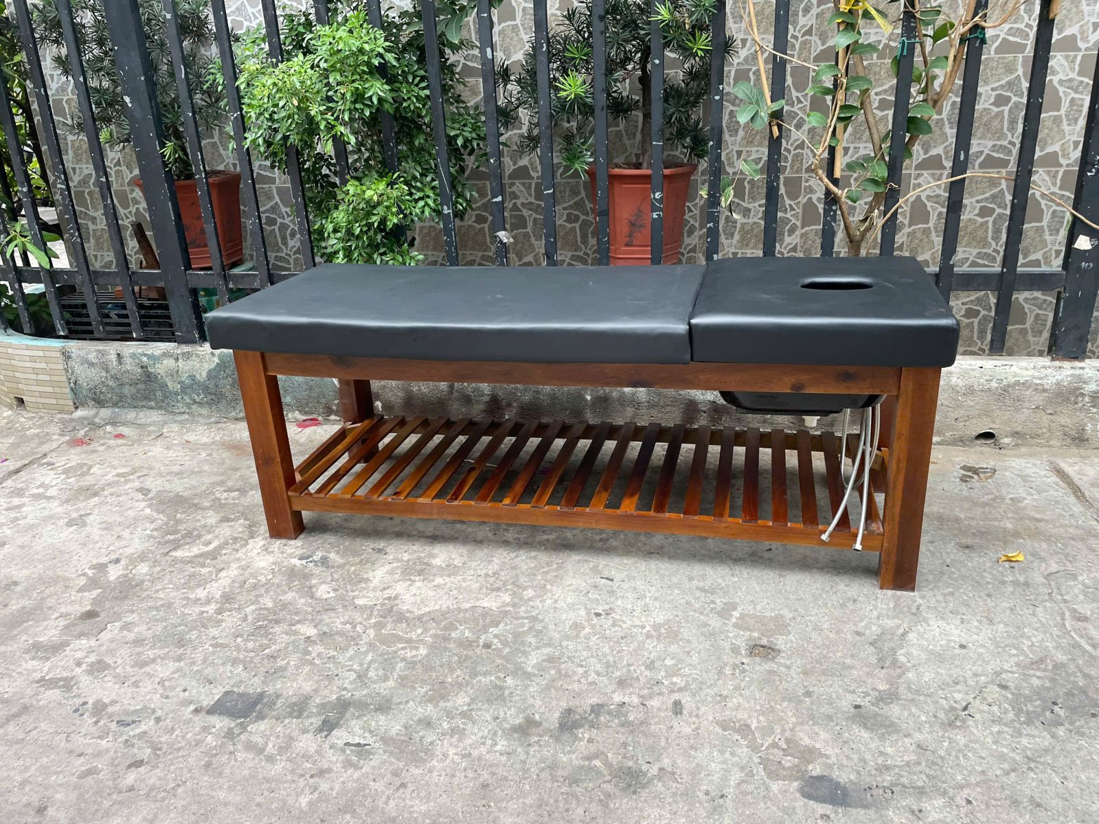 Giường gội SB-05: kiểm phom và điểm đỡ cổ - hình 1