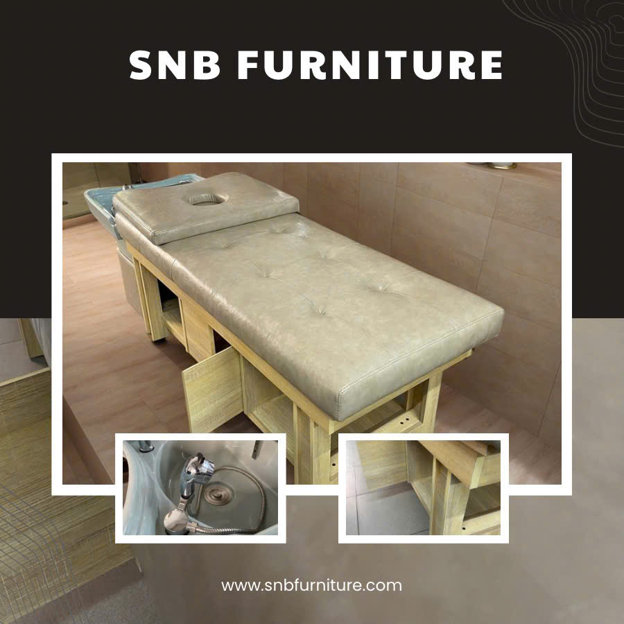 Giường gội đầu dưỡng sinh SB-03: tham khảo mẫu - hình 2
