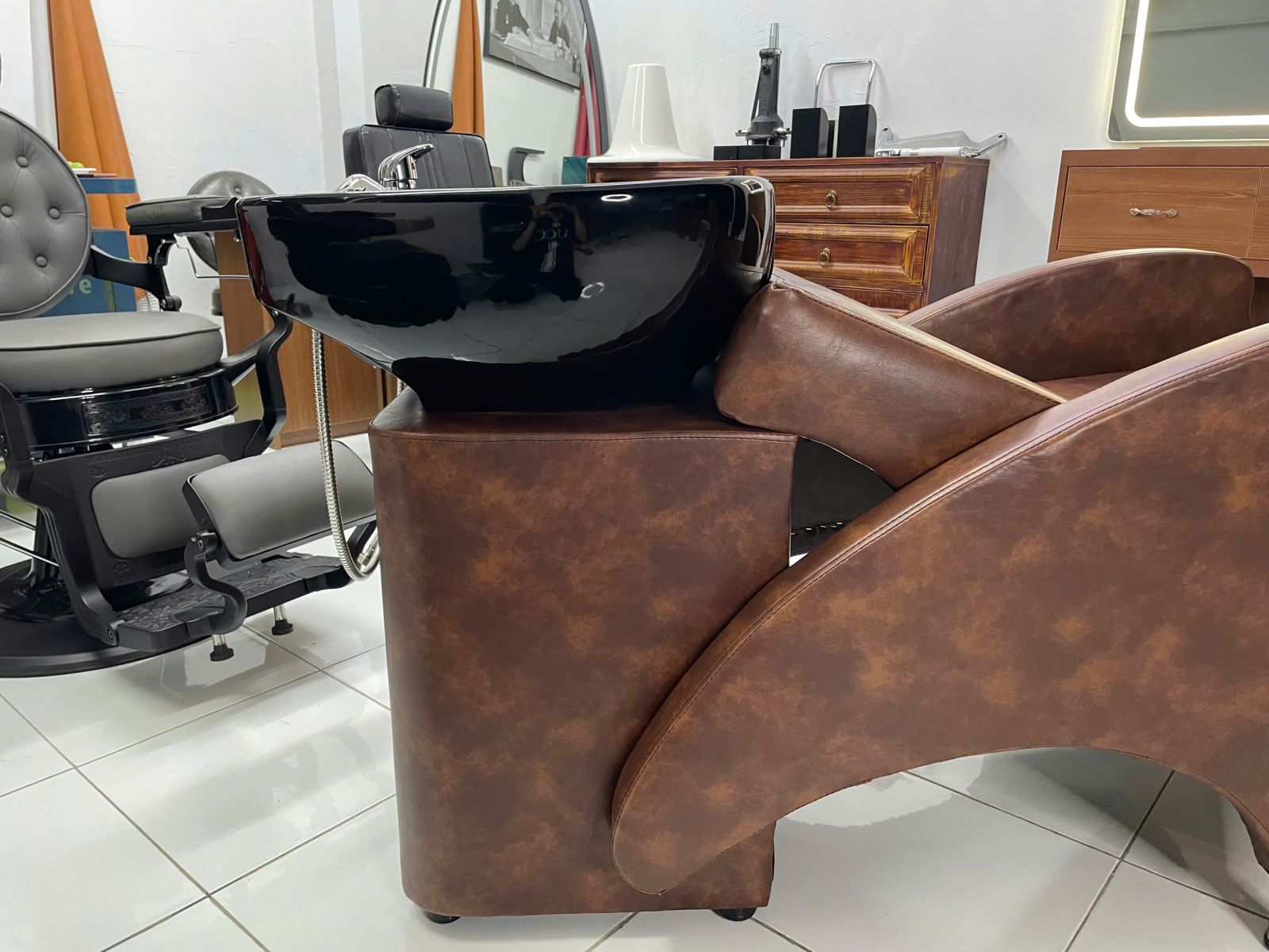 Giường gội dưỡng sinh SNB: bố trí khu chăm sóc - hình 4