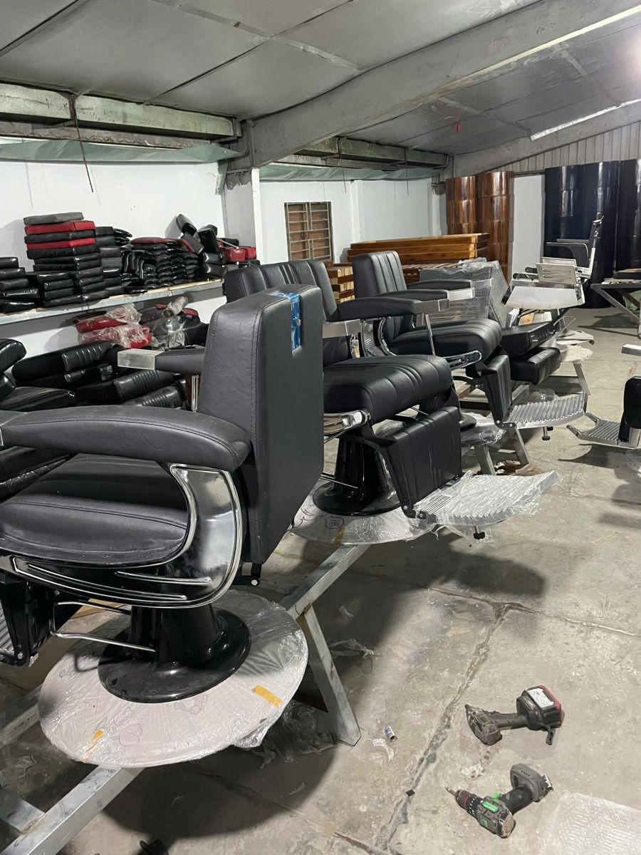 Xem quy trình lắp ráp ghế barber tại xưởng SNB - ảnh 2 tại SNB