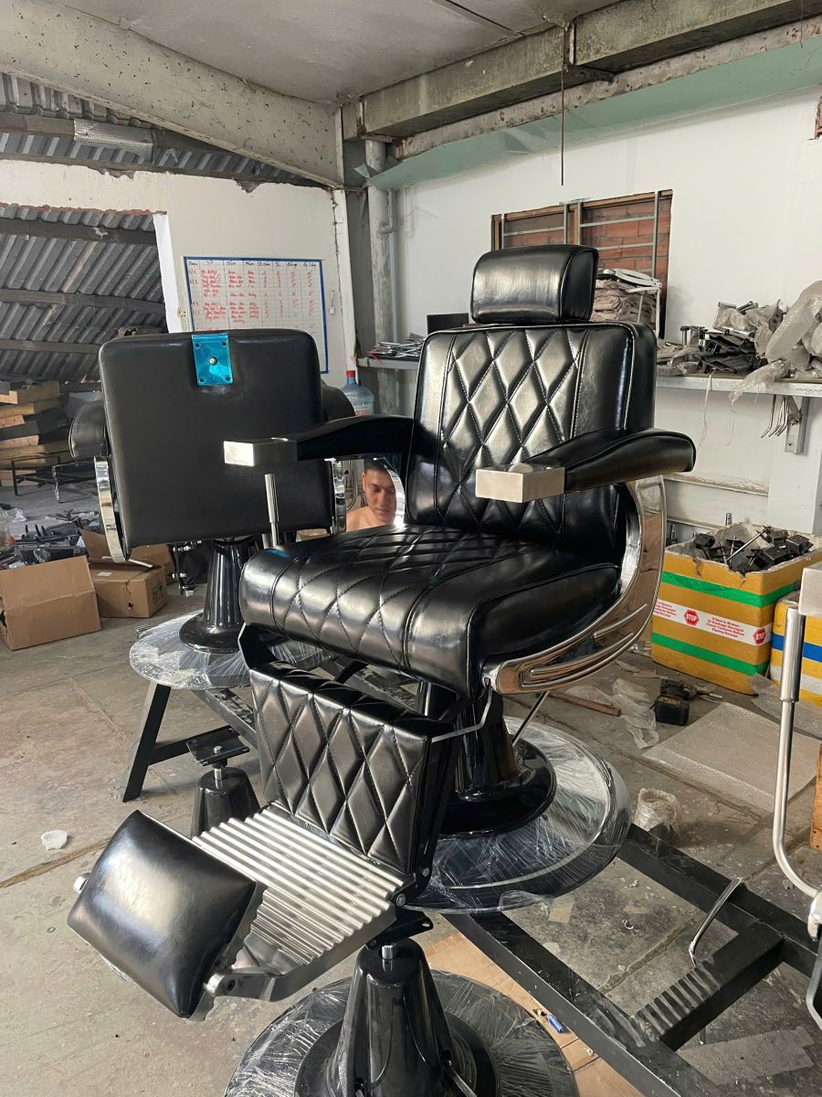 Ghế barber tay chữ C: kiểm tra kiểu tay và thao tác - hình 1
